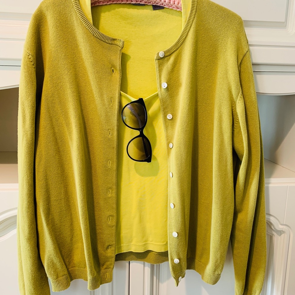 Land end’s cardigans set size L
